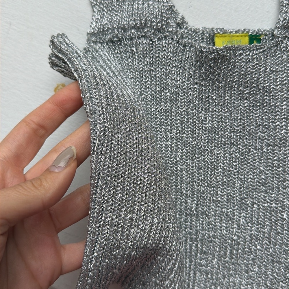 Farm Rio Glitter Knit Top - Picture 2 of 3